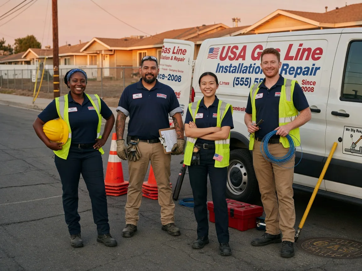 Gas Line Installation company in Chamois, MO